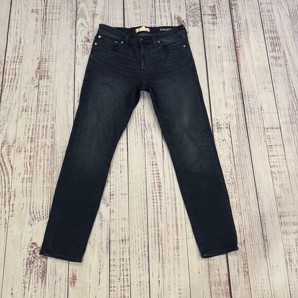 Madewell Athletic Slim Jeans Men’s 31x30 Dark Wash Tapered Stretch Fit